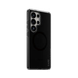 Husa de protectie PanzerGlass® CARE Flagship Urban Combat Black Qi Compatible compatibil cu Samsung Galaxy S25 Ultra, Smokey