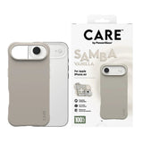 Husa de protectie PanzerGlass® CARE Fashionable w. MagSafe compatibil cu iPhone 17 Air, Samba Vanilla