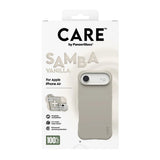Husa de protectie PanzerGlass® CARE Fashionable w. MagSafe compatibil cu iPhone 17 Air, Samba Vanilla