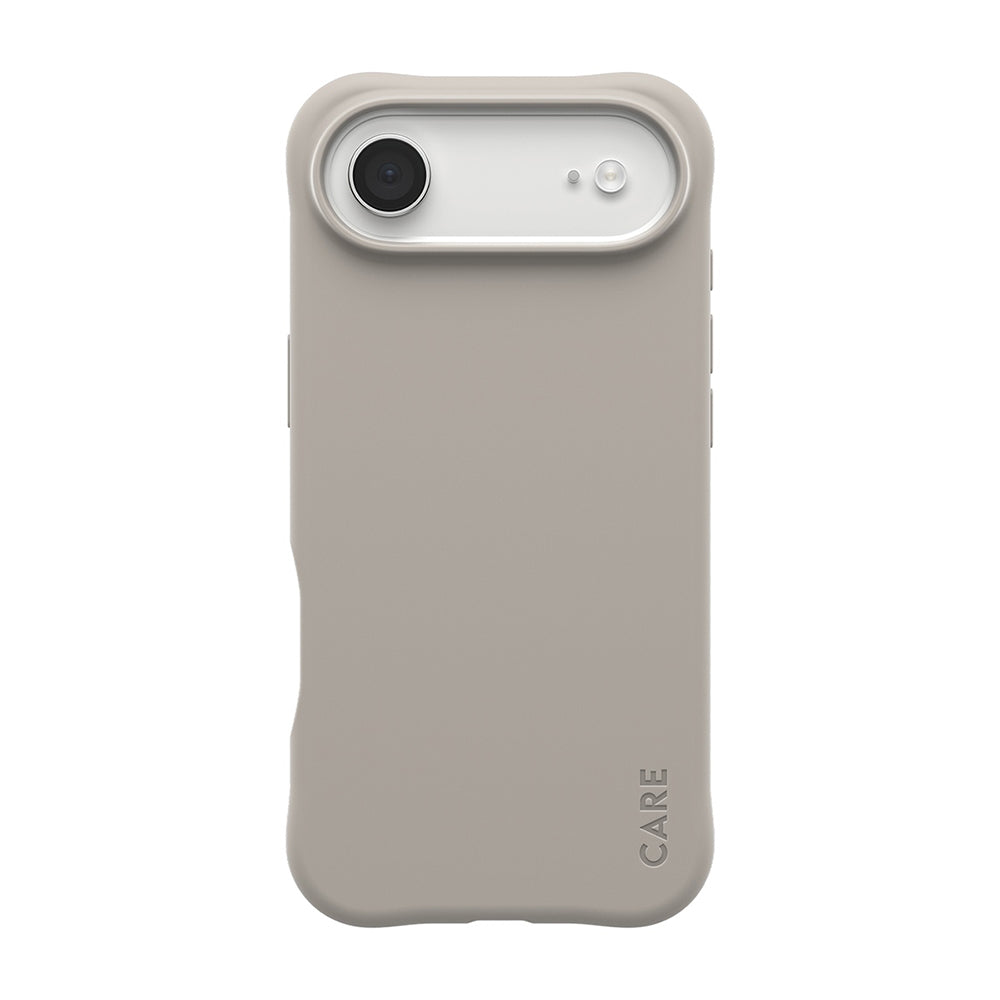 Husa de protectie PanzerGlass® CARE Fashionable w. MagSafe compatibil cu iPhone 17 Air, Samba Vanilla