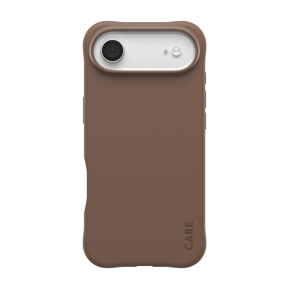 Husa de protectie PanzerGlass® CARE Fashionable w. MagSafe compatibil cu iPhone 17 Air, Samba Espresso