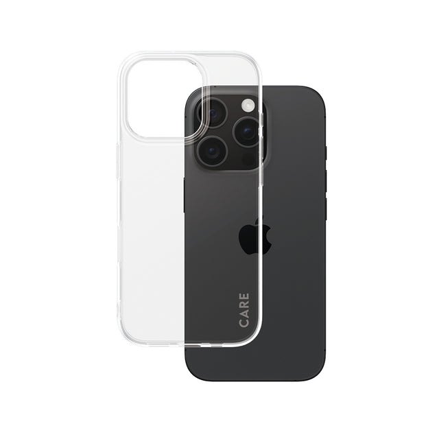Husa de protectie PanzerGlass® CARE Fashionable compatibil cu iPhone 16 Pro, Transparent