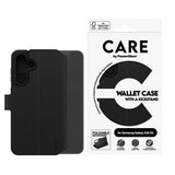 Husa de protectie PanzerGlass® CARE Feature Kickstand Wallet compatibil cu Samsung Galaxy A36 5G, Negru