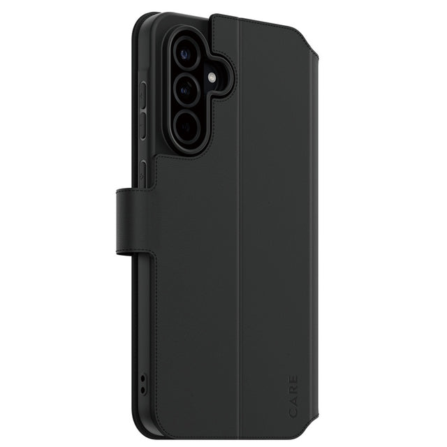 Husa de protectie PanzerGlass® CARE Feature Kickstand Wallet compatibil cu Samsung Galaxy A36 5G, Negru