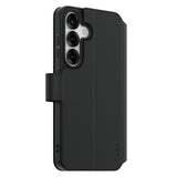 Husa de protectie PanzerGlass® CARE Feature Kickstand Wallet compatibil cu Samsung Galaxy S25, Negru