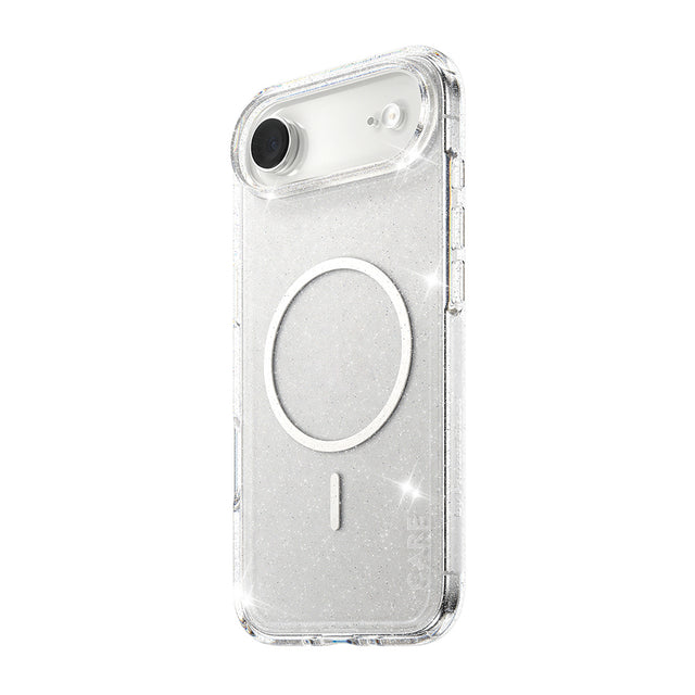 Husa de protectie PanzerGlass® CARE Flagship Urban Explorer Star Lit White MagSafe compatibil cu iPhone 17 Air, Transparent