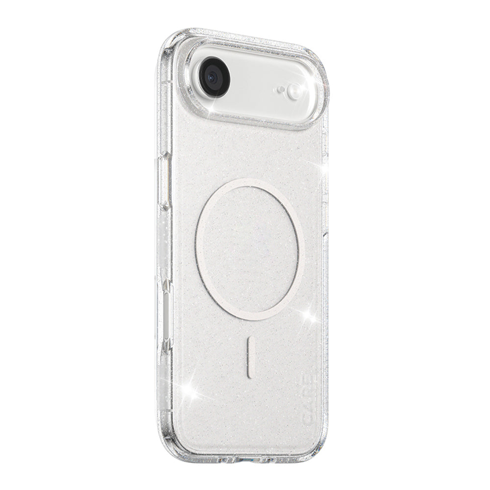 Husa de protectie PanzerGlass® CARE Flagship Urban Explorer Star Lit White MagSafe compatibil cu iPhone 17 Air, Transparent