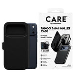 Husa de protectie PanzerGlass® CARE Feature MagSafe Tango Two-in-One Wallet compatibil cu iPhone 17 Pro Max, Negru