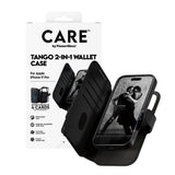 Husa de protectie PanzerGlass® CARE Feature MagSafe Tango Two-in-One Wallet compatibil cu iPhone 17 Pro, Negru
