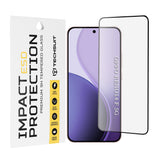 Folie de protectie Techsuit ESD Glass compatibil cu Oppo Reno14 F / Reno14 FS 5G, Negru