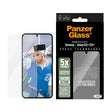 Folie de protectie PanzerGlass® Ultra-Wide Fit Ceramic w. EasyAligner compatibil cu Samsung Galaxy S25 Plus / S24 Plus, Transparent