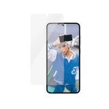 Folie de protectie PanzerGlass® Ultra-Wide Fit Ceramic w. EasyAligner compatibil cu Samsung Galaxy S25 Plus / S24 Plus, Transparent