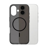 Husa de protectie PanzerGlass® CARE Flagship Urban Explorer Black MagSafe compatibil cu iPhone 17, Smokey