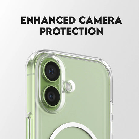 Husa de protectie PanzerGlass® CARE Feature Kickstand MagSafe compatibil cu iPhone 17, Transparent