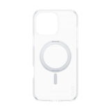 Husa de protectie PanzerGlass® CARE Feature Silver Kickstand & MagSafe compatibil cu iPhone 16 Pro Max, Transparent
