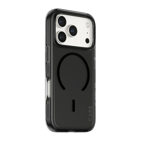 Husa de protectie PanzerGlass® CARE Flagship Urban Explorer Black MagSafe compatibil cu iPhone 17 Pro, Smokey