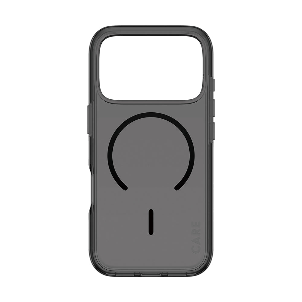 Husa de protectie PanzerGlass® CARE Flagship Urban Explorer Black MagSafe compatibil cu iPhone 17 Pro, Smokey