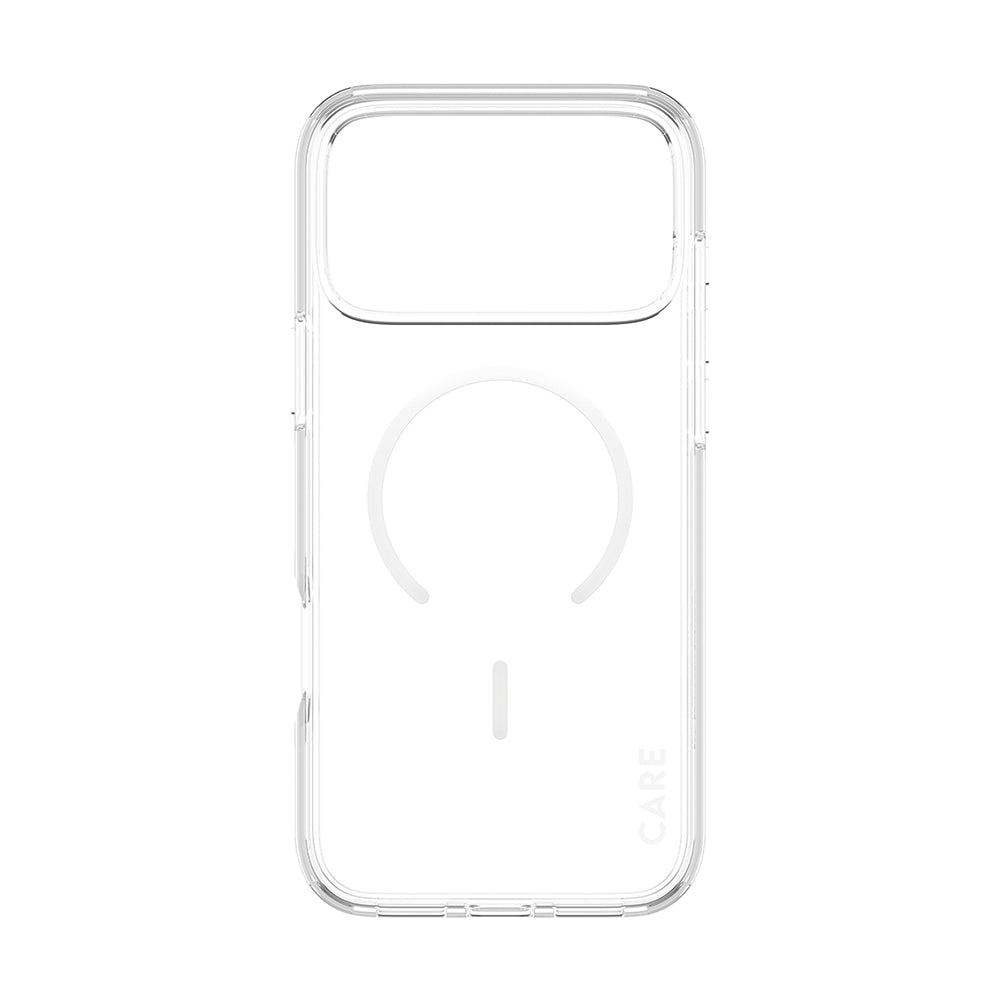 Husa de protectie PanzerGlass® CARE Flagship Urban Explorer White MagSafe compatibil cu iPhone 17 Pro, Transparent