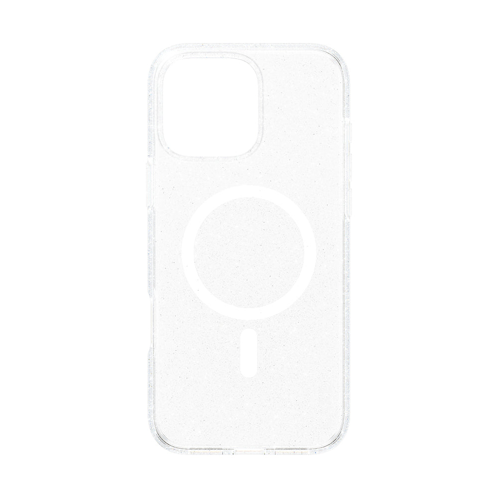 Husa de protectie PanzerGlass® CARE Flagship Urban Combat Star Lit White MagSafe compatibil cu iPhone 16 Pro, Transparent