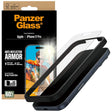 Folie de protectie PanzerGlass® Anti-Reflective Armor w. EasyAligner compatibil cu iPhone 17 Pro, Transparent Mat