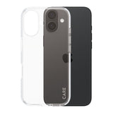 Husa de protectie PanzerGlass® CARE Flagship Urban Combat compatibil cu iPhone 16, Transparent