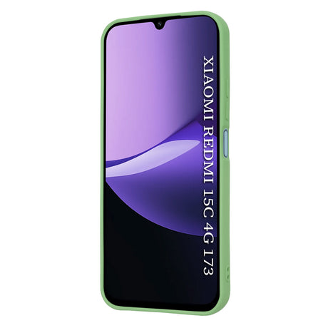 Husa de protectie Techsuit SoftFlex compatibil cu Xiaomi Redmi 15C 4G / Redmi 15C 5G, Verde Menta