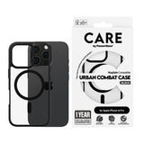 Husa de protectie PanzerGlass® CARE Flagship Urban Combat Black MagSafe compatibil cu iPhone 16 Pro Max, Negru