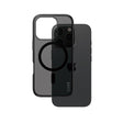 Husa de protectie PanzerGlass® CARE Flagship Urban Combat Black MagSafe compatibil cu iPhone 16 Pro, Smokey