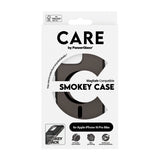 Husa de protectie PanzerGlass® CARE Flagship Urban Combat Black MagSafe compatibil cu iPhone 16 Pro Max, Smokey