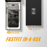 Folie de protectie PanzerGlass® Ultra-Wide Fit Stealth w. FASTFIT IN-A-BOX compatibil cu iPhone 17 Pro, Negru