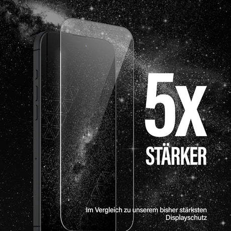 Folie de protectie PanzerGlass® Ultra-Wide Fit Ceramic II w. EasyAligner compatibil cu iPhone 17 / iPhone 16 Pro, Negru