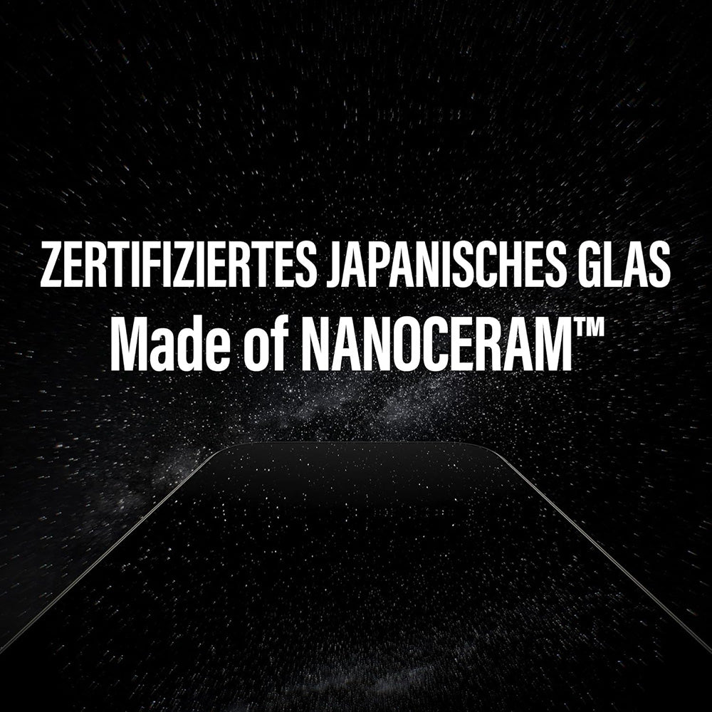 Folie de protectie PanzerGlass® Ultra-Wide Fit Ceramic w. EasyAligner compatibil cu Samsung Galaxy S25 Plus / S24 Plus, Transparent