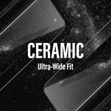 Folie de protectie PanzerGlass® Ultra-Wide Fit Ceramic w. EasyAligner compatibil cu Samsung Galaxy S25 Plus / S24 Plus, Transparent