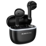 Casti Borofone Sound (FQ11), Bluetooth V5.4, 300mAh, True Wireless, Siri Activation, In-Ear Design, Negru