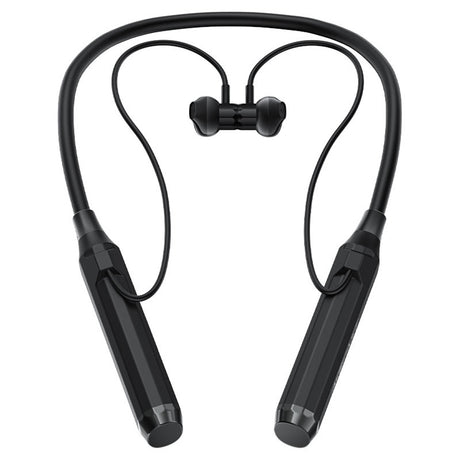 Casti Acefast Bluetooth Earphones (N6), for Sport, Behind the Head, Neckband, Bluetooth 5.4, IPX4, TF Card Slot, 1000mAh- Black