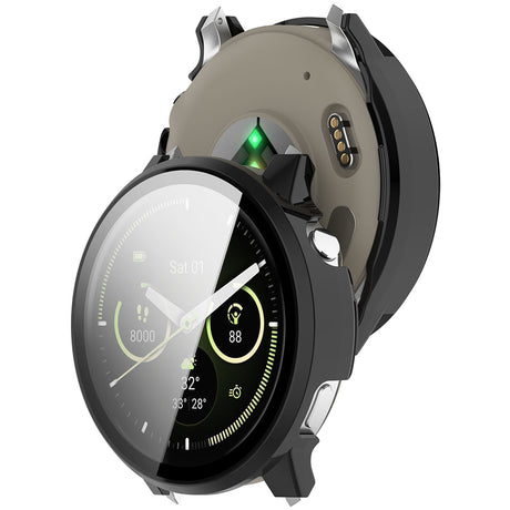 Husă + folie Techsuit pentru Garmin Venu 4 41mm, neagră