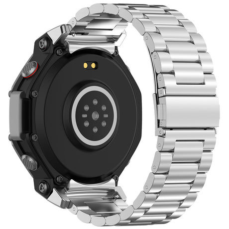Curea smartwatch Techsuit Watchband (W010) pentru Amazfit T-Rex 3, argintie