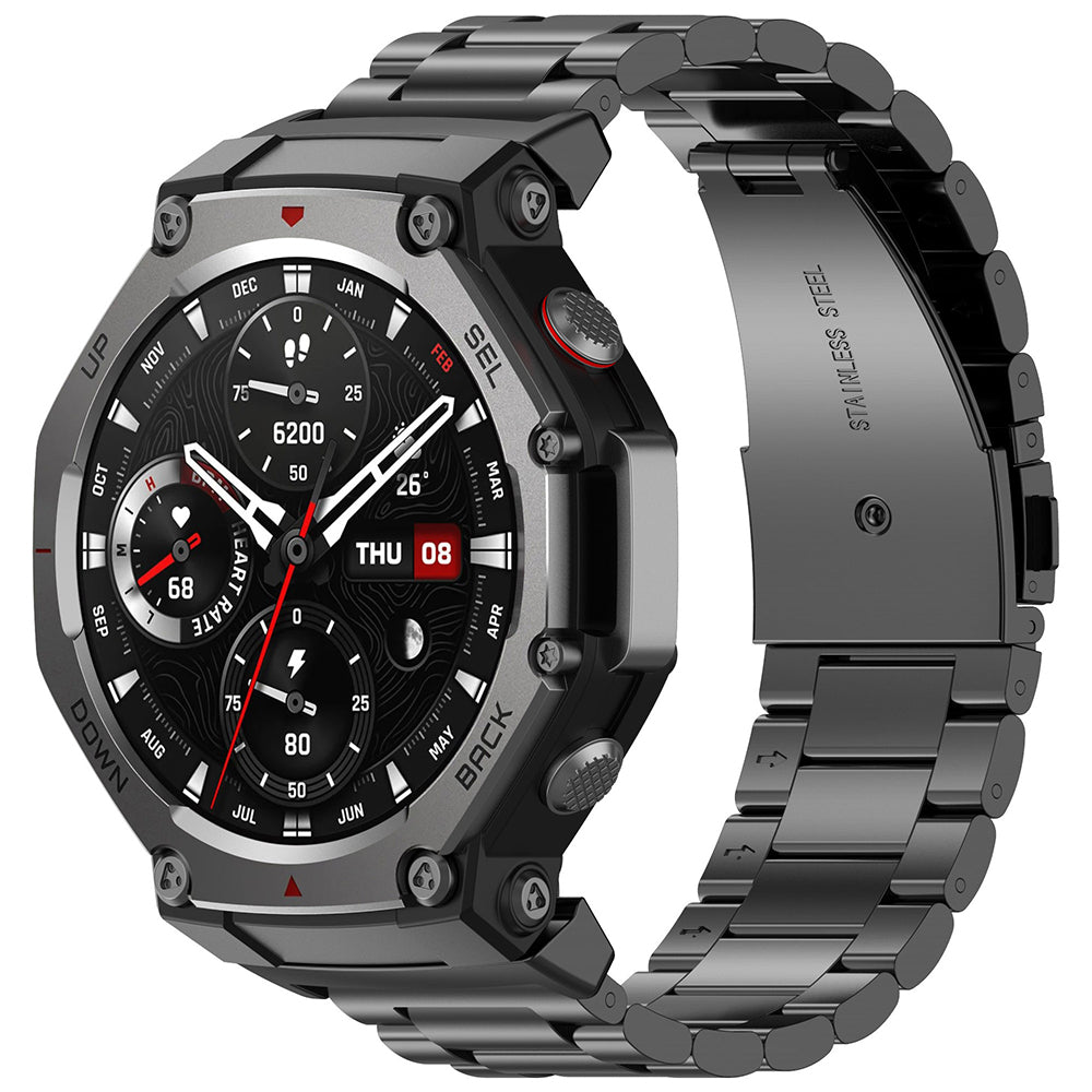 TechSuit Curea smartwatch Techsuit Watchband (W010) compatibil cu Amazfit T-Rex 3, Negru