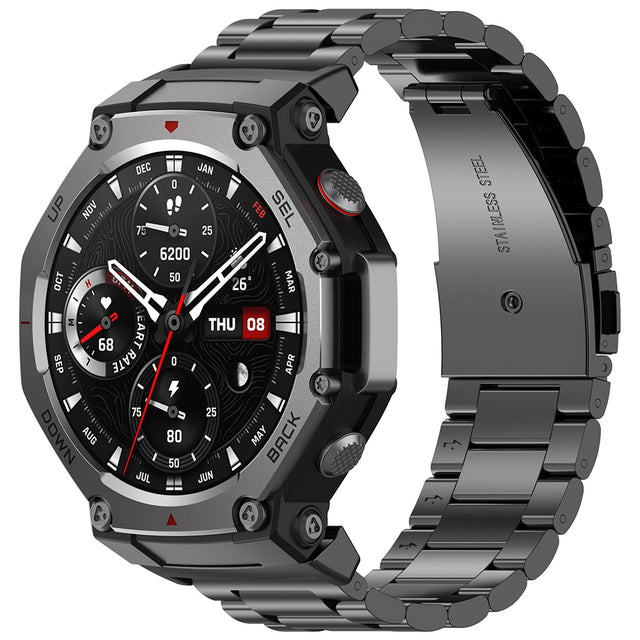 TechSuit Curea smartwatch Techsuit Watchband (W010) compatibil cu Amazfit T-Rex 3, Negru