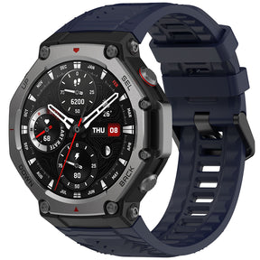 Curea smartwatch Techsuit Watchband (W067) compatibil cu Amazfit T-Rex 3, Bleumarin