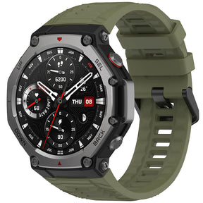 Curea smartwatch Techsuit Watchband (W067) compatibil cu Amazfit T-Rex 3, Verde