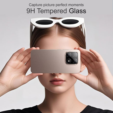 Folie de protectie Techsuit Full Camera Glass compatibil cu Xiaomi 15T Pro, Negru