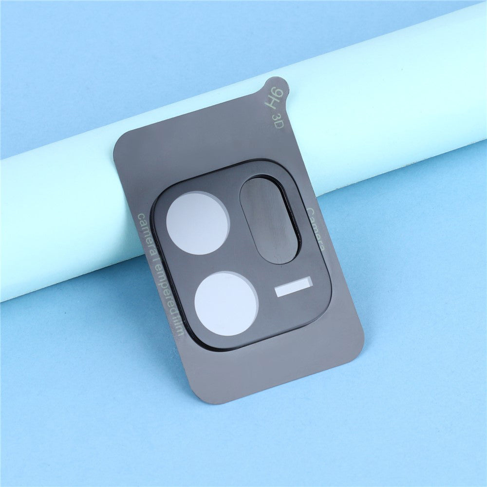Folie de protectie Techsuit Full Camera Glass compatibil cu Oppo Reno14 F / Reno14 FS 5G, Negru
