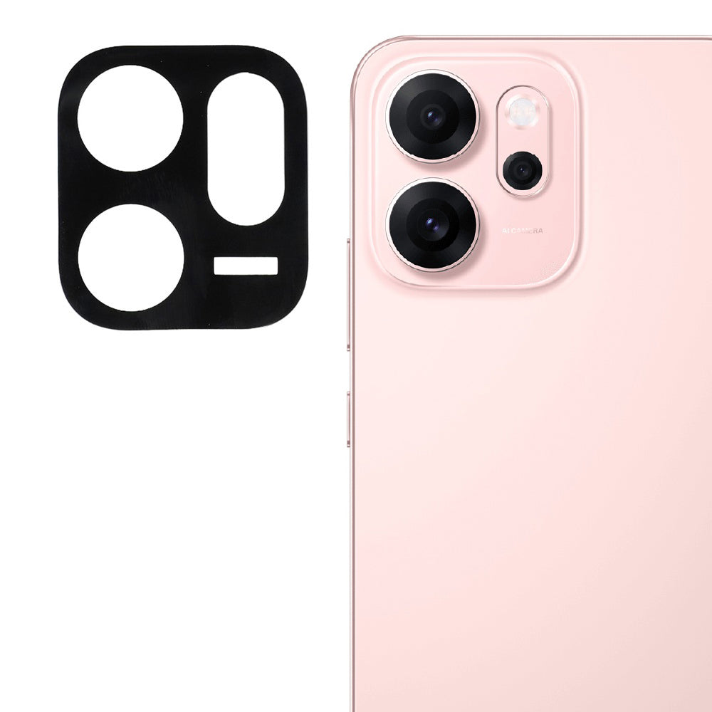 Folie de protectie Techsuit Full Camera Glass compatibil cu Oppo Reno14 F / Reno14 FS 5G, Negru