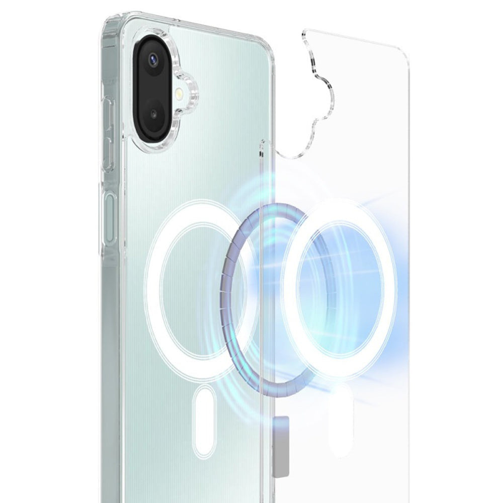 Husa de protectie Techsuit MagSafe Pro compatibil cu Samsung Galaxy A07 4G, Transparent