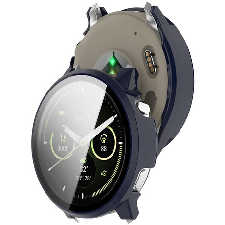 Folie de protectie smartwatch Techsuit Defense360 Pro + Screen Protector compatibil cu Garmin Venu 4 45mm, Oxford Blue