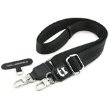Suport Karl Lagerfeld Strap Tether Patch Choupette Metal Logo (KLUCNCHPSPK), Universal, Negru