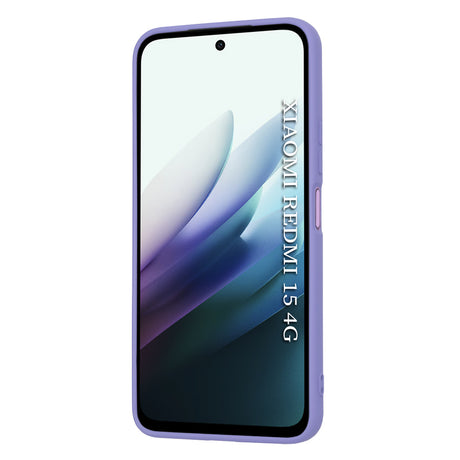 Husa de protectie Techsuit SoftFlex compatibil cu Xiaomi Redmi 15 4G / Redmi 15 5G, Mov Deschis
