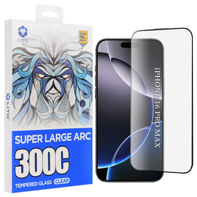 Folie de protectie Lito D+ Max 300C compatibil cu iPhone 16 Pro Max, Transparent
