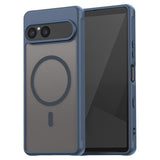 Husa de protectie Techsuit HaloFrost II MagSafe compatibil cu Sony Xperia 10 VII, Bleumarin